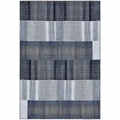 Karaca Teppich-Kaşmir Halı Dekoratif Art Trend Deep Blue Teppich 80 x 300 Multıfarben