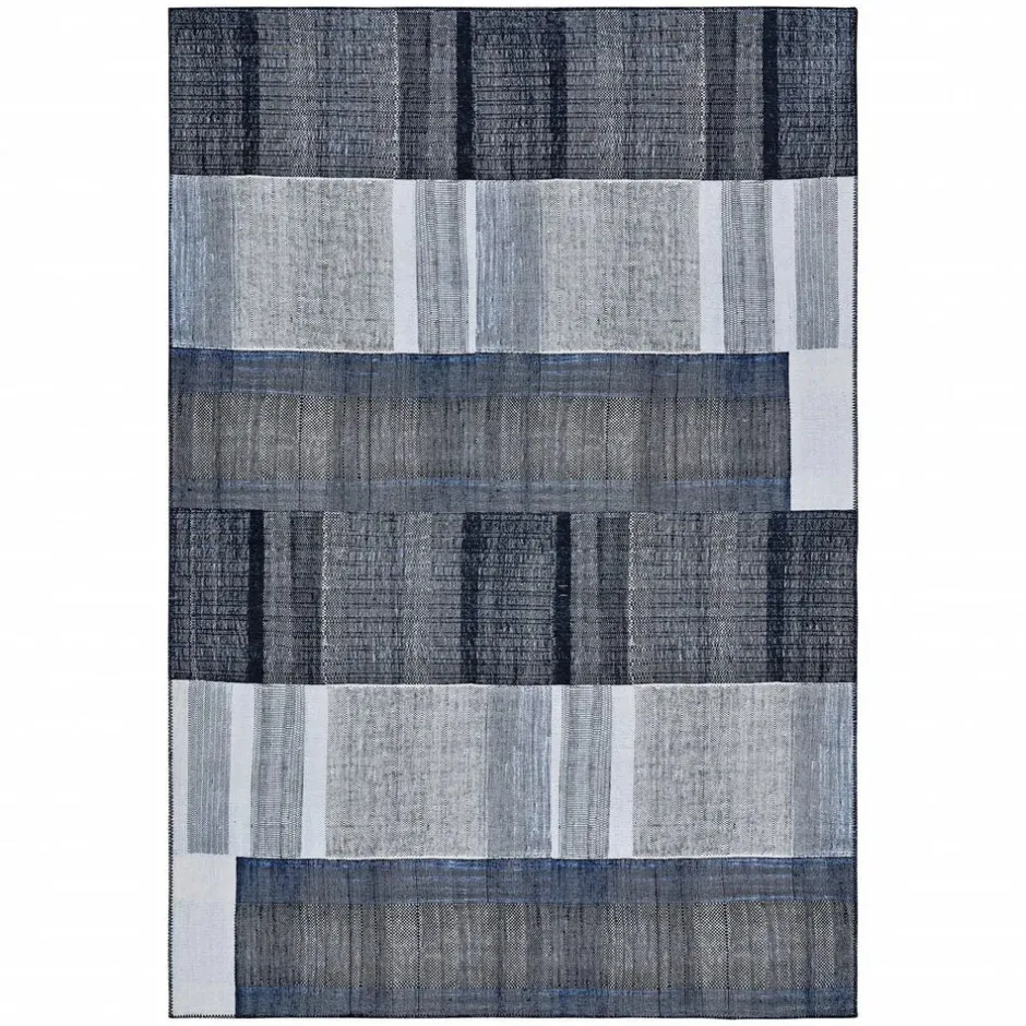 Karaca Teppich-Kaşmir Halı Dekoratif Art Trend Deep Blue Teppich 120 x 180 Multıfarben
