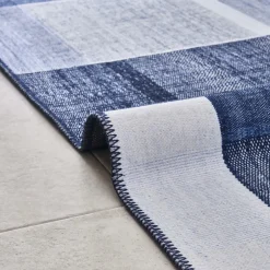 Karaca Teppich-Kaşmir Halı Dekoratif Art Trend Deep Blue Teppich 120 x 180 Multıfarben