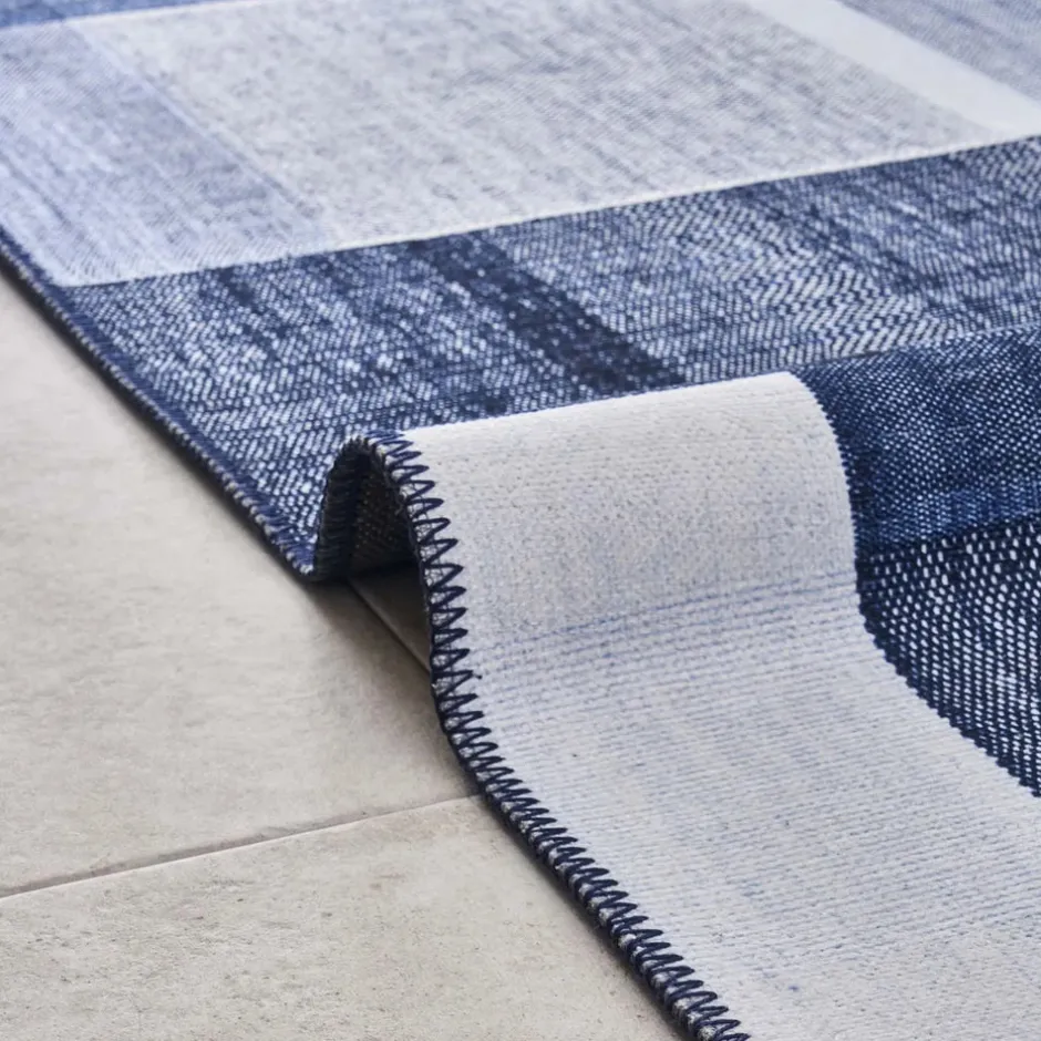 Karaca Teppich-Kaşmir Halı Dekoratif Art Trend Deep Blue Teppich 160 x 230 Multıfarben