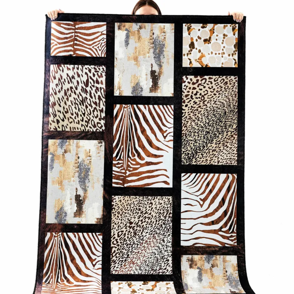 Karaca Teppich-Kaşmir Halı Dekorativ Art Trend Safari Teppich 180x280 cm Nerz