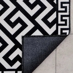 Karaca Teppich-Kaşmir Halı Dekorativ Art Trend Canyon Teppich 160x230 cm Schwarz01