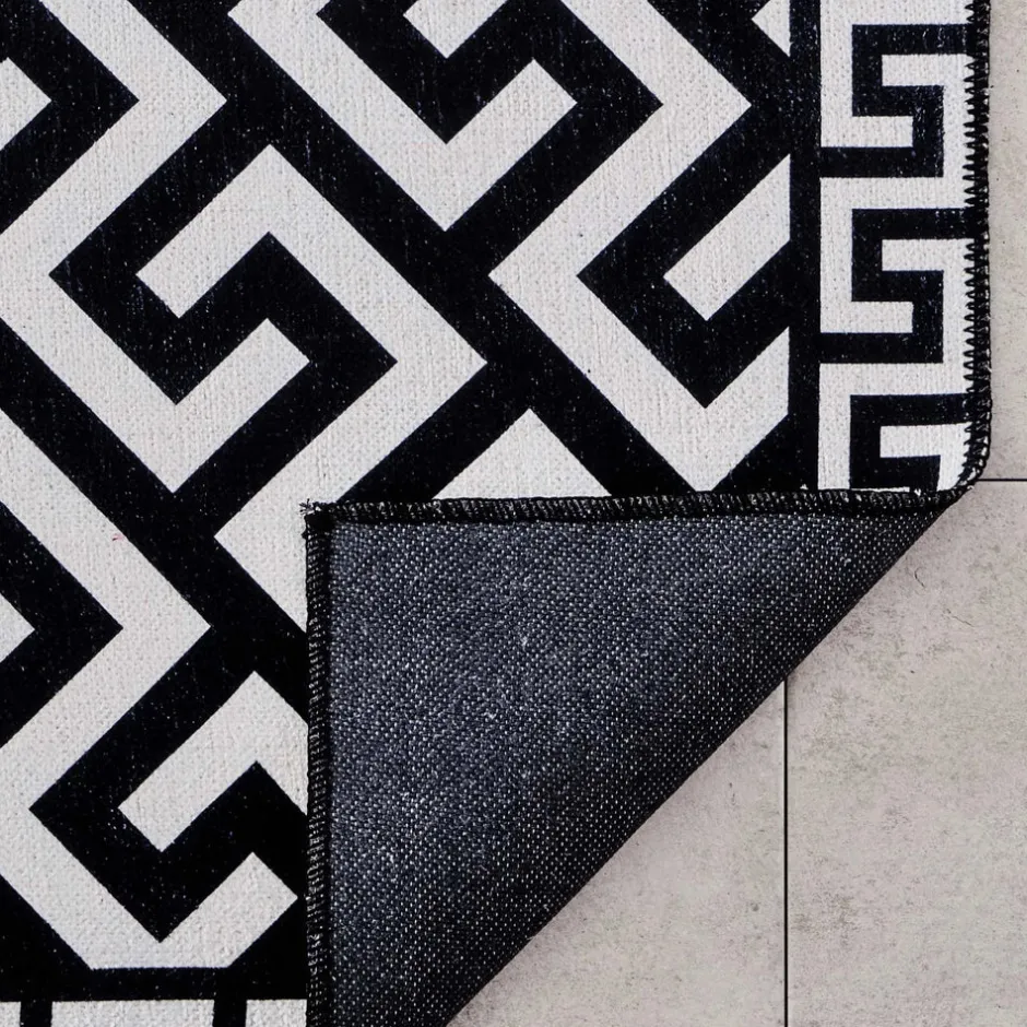 Karaca Teppich-Kaşmir Halı Dekorativ Art Trend Canyon Teppich 160x230 cm Schwarz01