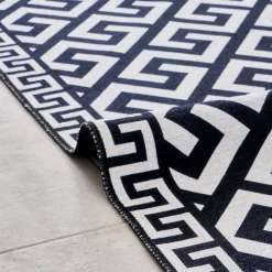 Karaca Teppich-Kaşmir Halı Dekorativ Art Trend Canyon Teppich 160x230 cm Schwarz01