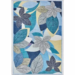 Karaca Teppich-Kaşmir Halı Dekorativ Art Trend Leaf Teppich 160x230 cm Multıfarben