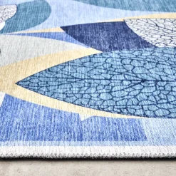 Karaca Teppich-Kaşmir Halı Dekorativ Art Trend Leaf Teppich 160x230 cm Multıfarben
