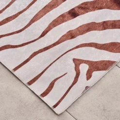 Karaca Teppich-Kaşmir Halı Dekorativ Art Trend Snow Tiger Teppich 120x180 cm Multıfarben