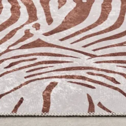 Karaca Teppich-Kaşmir Halı Dekorativ Art Trend Snow Tiger Teppich 120x180 cm Multıfarben