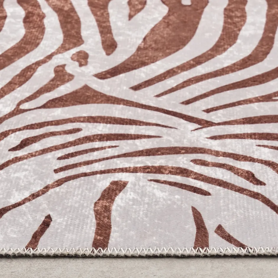 Karaca Teppich-Kaşmir Halı Dekorativ Art Trend Snow Tiger Teppich 120x180 cm Multıfarben