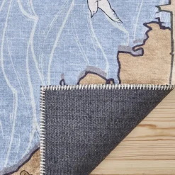 Karaca Teppich-Kaşmir Halı Dekorative Art Kinder/Jugendliche Meer, 80x150 cm Multıfarben