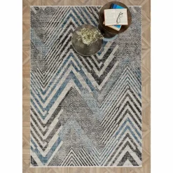 Karaca Teppich-Kaşmir Halı Dogasever Recycelte Haustierteppiche Zelve 160x230 cm