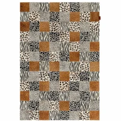 Karaca Teppich-Kaşmir Halı Handgefertigt Safari Patch, 120x180 cm Multıfarben