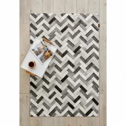 Karaca Teppich-Kaşmir Halı Handgefertigtes Safari Parquet, 120x180 cm Multıfarben