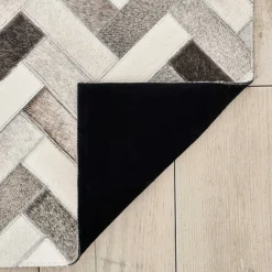 Karaca Teppich-Kaşmir Halı Handgefertigtes Safari Parquet, 120x180 cm Multıfarben