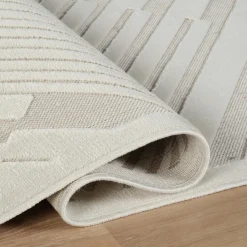 Karaca Teppich-Kaşmir Halı Skandinavisch Bergen Teppich 120 cm x 180 cm Weıß01