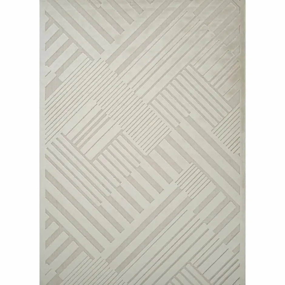 Karaca Teppich-Kaşmir Halı Skandinavisch Bergen Teppich 120 cm x 180 cm Weıß01