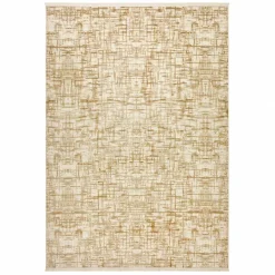 Karaca Teppich-Kaşmir Halı Viskose Modern Lina, 120x180 cm Gelb