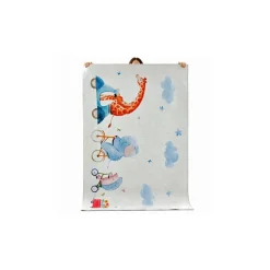 Karaca Teppich-Kaşmir Halı Zoo Kinderteppich 80 cm x 150 cm Multıfarben