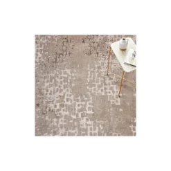 Karaca Teppich-Kaşmir Samt Braun Teppich 200 cm x 290 cm Nerz