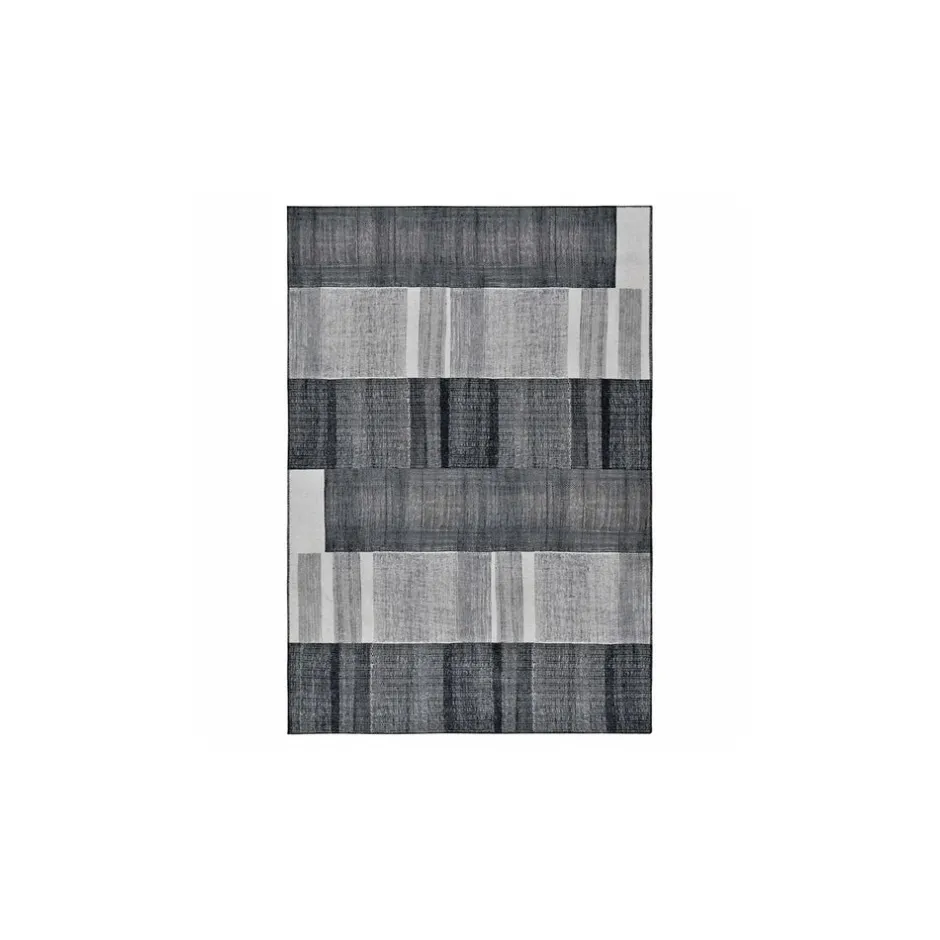 Karaca Teppich-Kaşmir Trend Deep Black Teppich 160 cm x 230 cm Schwarz01