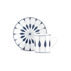 Karaca Mokka & Espressotassen Set-Ahenk 12-teiliges Bone China Espresso Türkisch-Kaffeetassen-Set für 6 Personen, 80 ml, Mehrfarbig Multıfarben