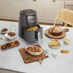 Karaca Heißluftfritteuse - Airfryer-Air Cook XL 2 in 1 Heißluftfritteuse Starlight, 4L, 1550W Sternenlıcht