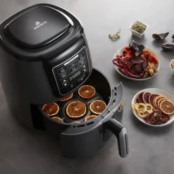 Karaca Heißluftfritteuse - Airfryer-Air Cook XL 2 in 1 Heißluftfritteuse Starlight, 4L, 1550W Sternenlıcht