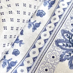 Karaca Bettwäsche-Amar Blau 100% Baumwolle Doppeltes Bettbezugs-Set Blue