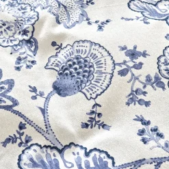 Karaca Bettwäsche-Amar Blau 100% Baumwolle Doppeltes Bettbezugs-Set Blue