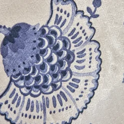 Karaca Bettwäsche-Amar Blau 100% Baumwolle Doppeltes Bettbezugs-Set Blue
