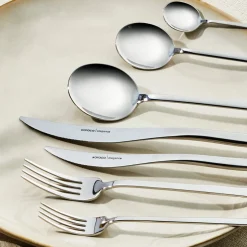 Karaca Bestecksets Für 12 Personen-Amour Elegance Besteckset für 12 Personen 84 teilig Platın