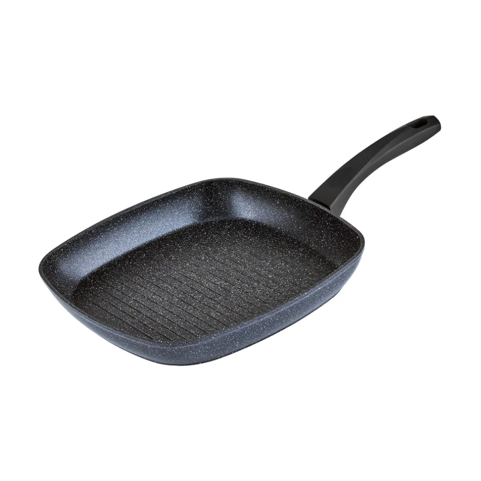 Karaca Granitpfanne|Grillpfanne-Aqua Granit Grillpfanne 28 cm Blau01