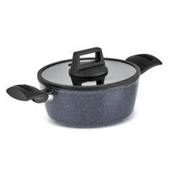 Karaca Granittopf-Aqua Granit Kochgeschirr 20 cm Blau01