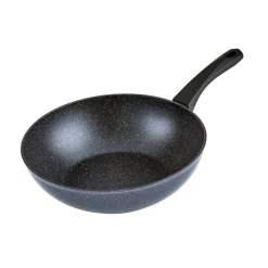 Karaca Granitpfanne-Aqua Granit Wok 28 cm Blau01