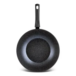 Karaca Granitpfanne-Aqua Granit Wok 28 cm Blau01