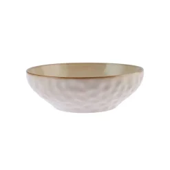 Karaca Schüssel/Bowl-Aria Reactive Glaze Große Schüssel, 27cm, Beige Beıge01