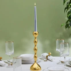 Karaca Kerzenständer-Arlen Kerzenhalter Gold 26 cm