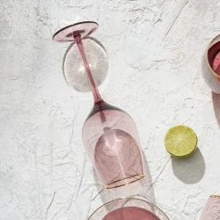 Karaca Weingläser & Kelchglas-Azalea Glas Lila 520 ml Lıla01