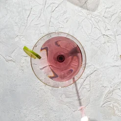 Karaca Weingläser & Kelchglas-Azalea Martini Glas Lila 220 ml Lıla01