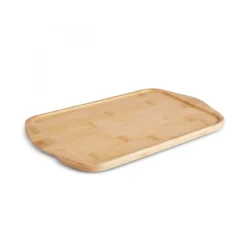 Karaca Mokka & Espressotassen Set-Bambus-Tablett 6-Personen-Kaffeetassen-Set, 90 ml Weıß01