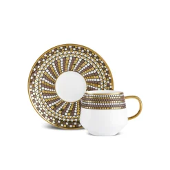 Karaca Mokka & Espressotassen Set-Belgin, 6 Person Kaffee Tasse Set, 90 ML Multıfarben