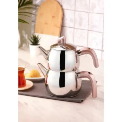 Karaca Teekannen-Belinay Midi Teekannen-Set Rose