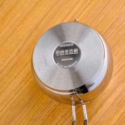 Karaca Teekannen-Belinay Mittelgroße Metall Teekannen Set Sılber01