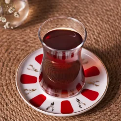 Karaca Teegläser Sets-Bergamotte Porzellan Teeteller 12 Cm Weıß01