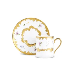 Karaca Mokka & Espressotassen Set-Bihter, 6 Person Kaffeetasse 90ML Multıfarben