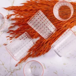 Karaca Wasserglas-Blanco Glaswasser Orange Orange01