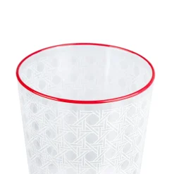 Karaca Wasserglas-Blanco Wasserglas Rot Rot02