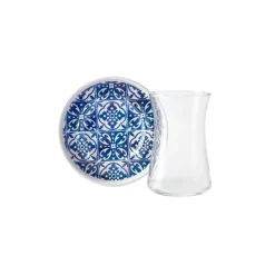 Karaca Teegläser Sets-Blau 12-teiliges Teeset 170 ml Blau01