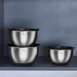 Karaca Vorratsbehälter-Blendbox 3-teiliges Mixset, Inox