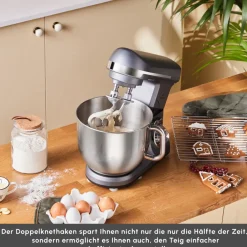 Karaca Küchenchef-Blendburst Küchenchef, 1400 W Grau
